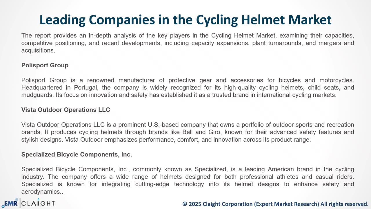 Cycling Helmet Market Size, Trends & Share 2034