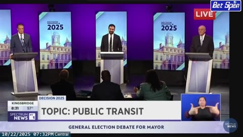 NYC Mayoral General Election Debate ~ October 22 2025