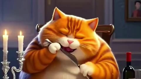 AI Cat video