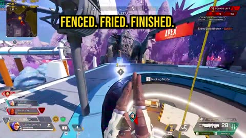 Wattson Trap Wipes an Entire Squad on Broken Moon! | Apex Legends #apexlegends #apex