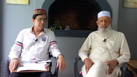 An Exchange of Views on Materialism with Zainul Abideen who visited me in Durban