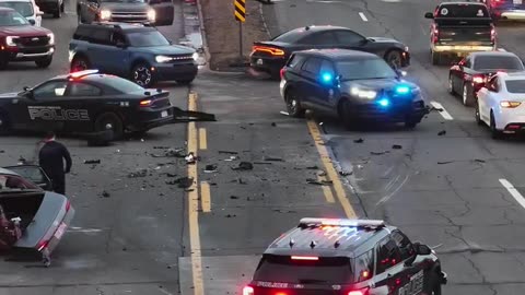 Ford RD Shut Down After 7 Car Crashed Multiple Injured 🤕😮