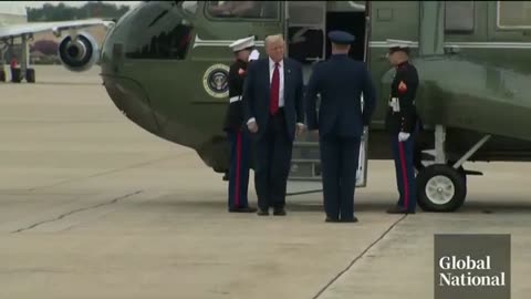 Trump re-positions 2 nuclear submarines after "foolish" statements by Russia's ex-president