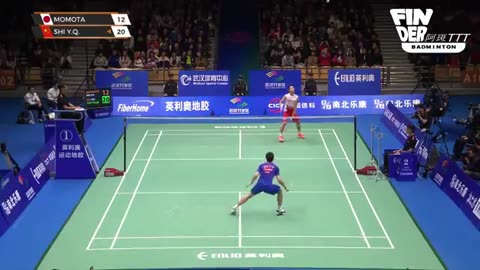 MS - Shi Yu Qi vs Kento Momota 2019 Asia Championship