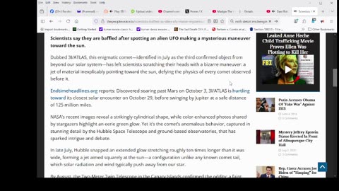 Scientists Baffled As Alien UFO Makes Mysterious Maneuver Toward the Sun