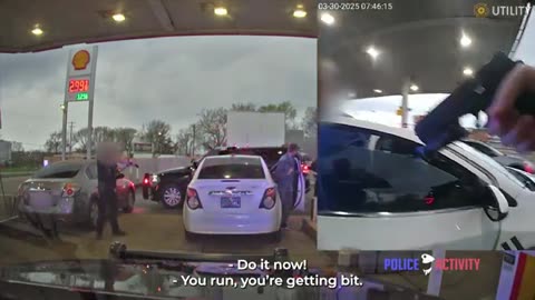 Overland Officer Shoots Suspect During Struggle at a Gas Station
