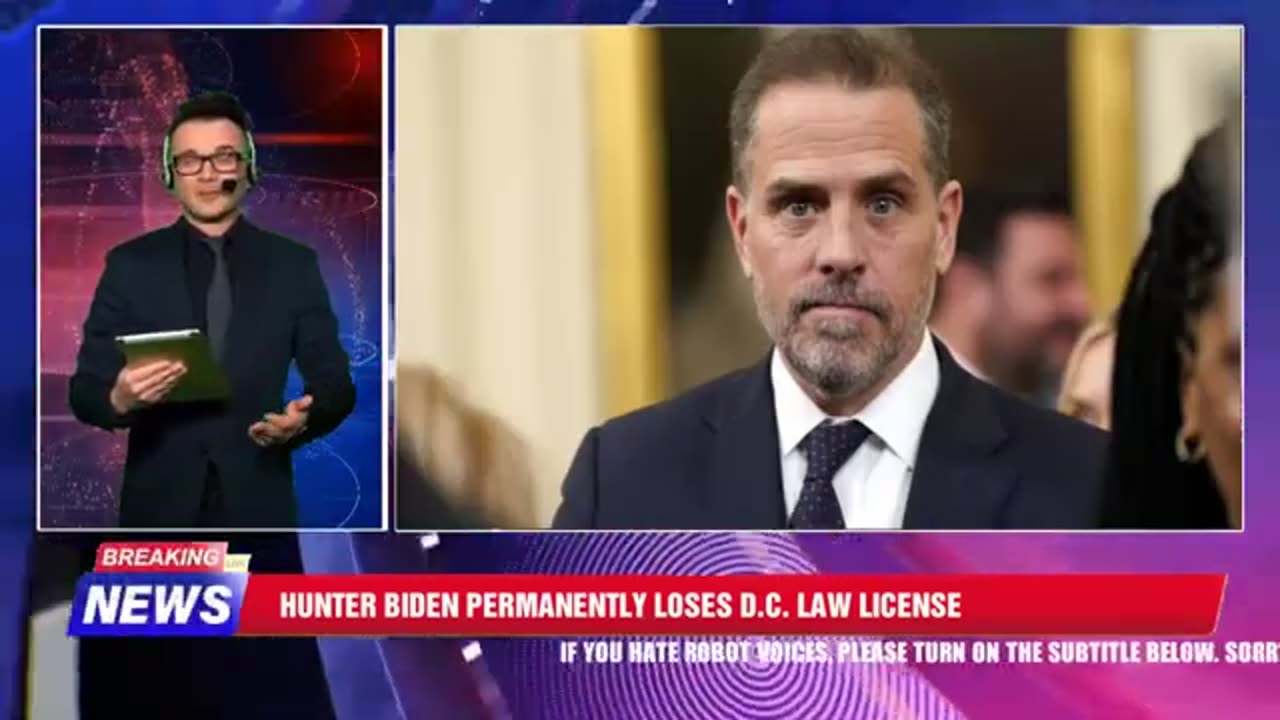 Hunter Biden Permanently Loses D.C. Law License