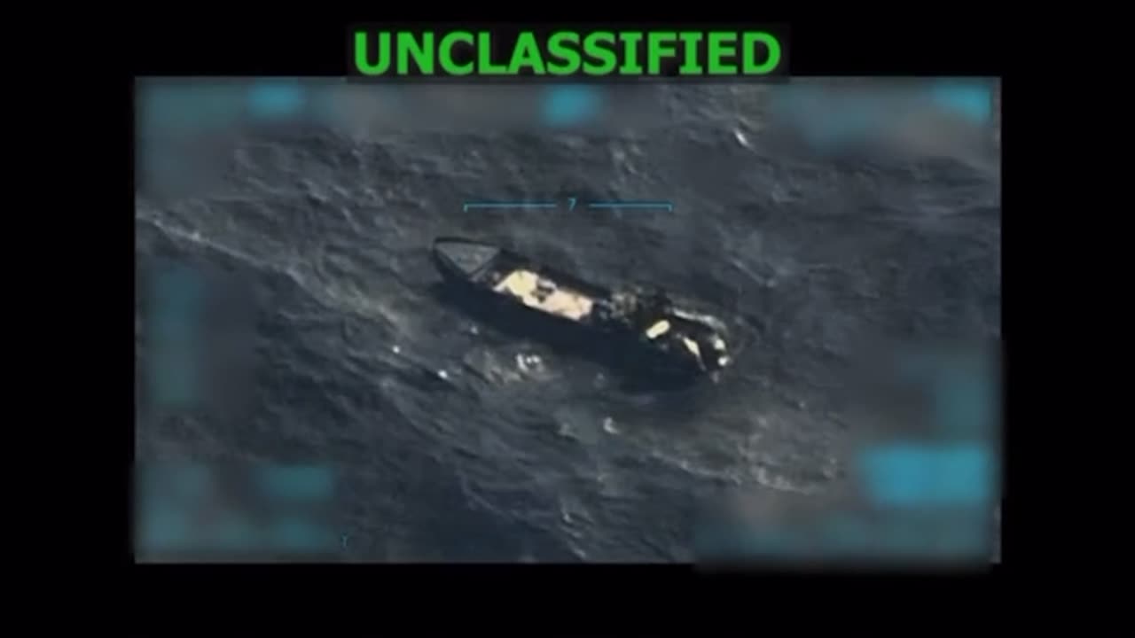 US Forces blow up Venezuelan drug boat