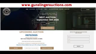 Gunslinger Auctions - GSR 07-20-25 SEG 06