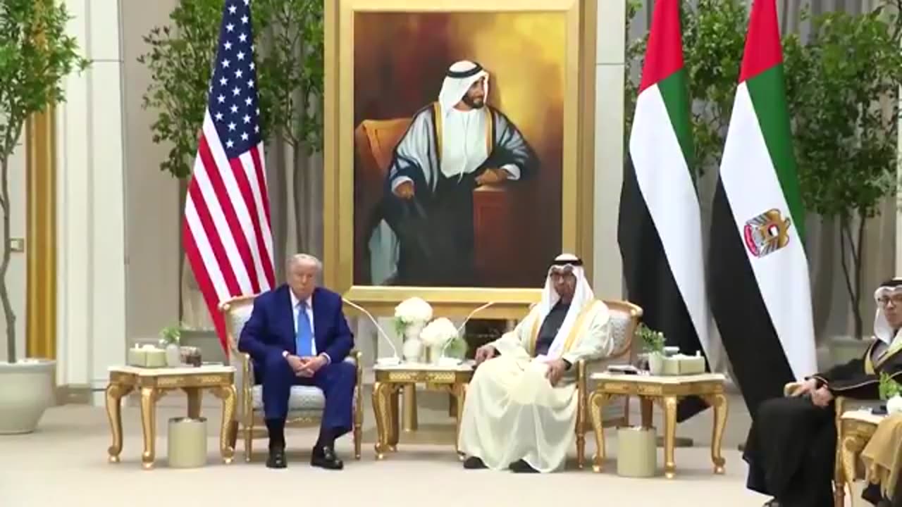 Trump was awarded the Order of Zayed, the United Arab Emirates' highest civilian honor