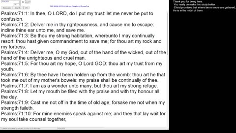 Psalm 71