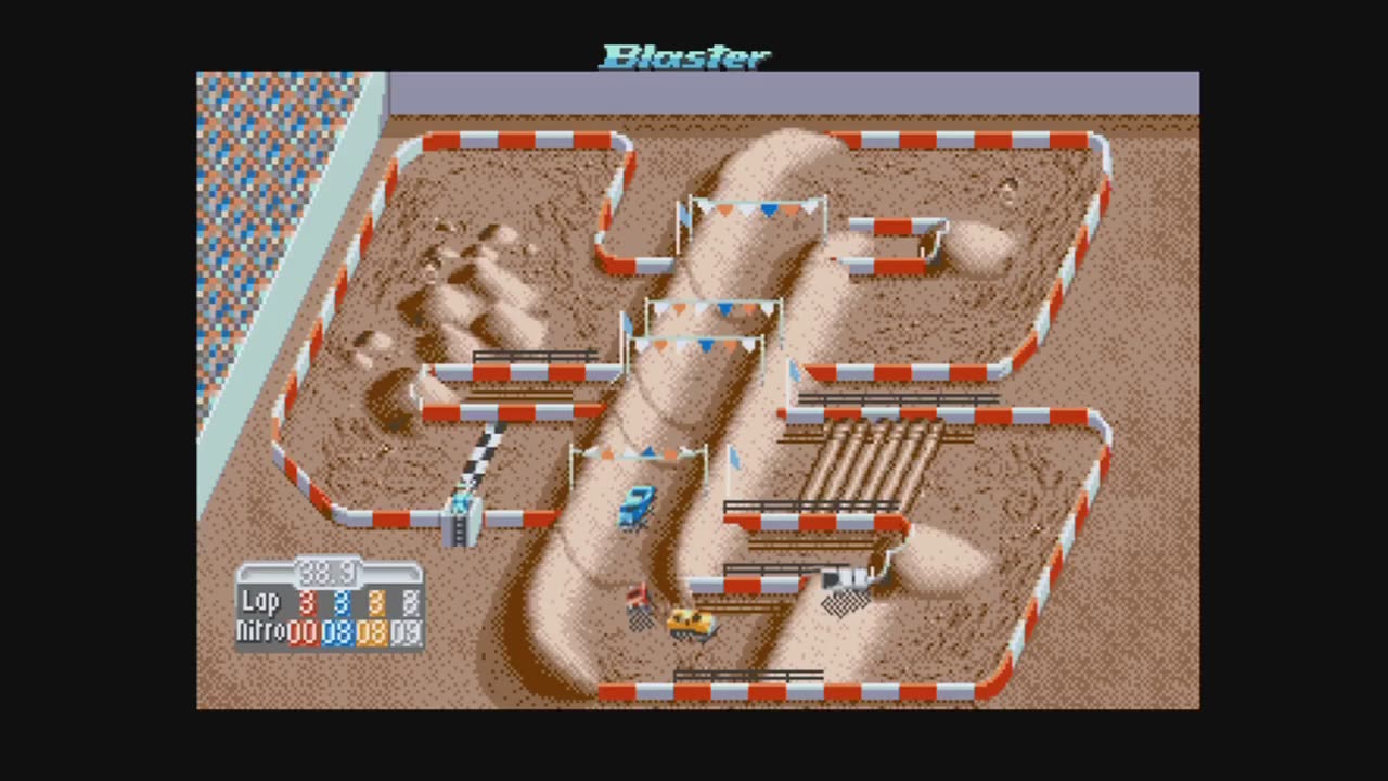Super Off Road (Sega Genesis) Race1
