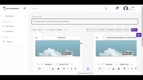 Aicoursecentric Demo: How to Launch Your First Course This Weekend Using Only AI.