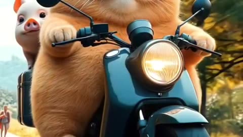 Brave Cat vs. Bees – A Risky Honey Heist_ _funny _aistory _catvideos _catlover