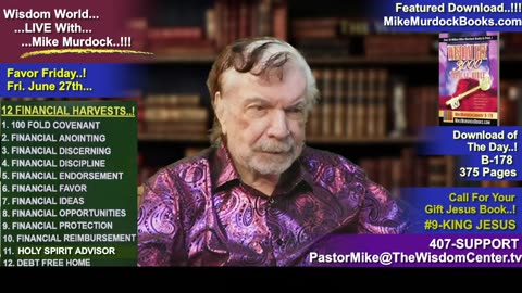 Re-Air: Wisdom World LIVE With Mike Murdock..!!!