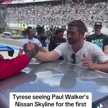 TYRESE GIBSON SEES PAUL WALKERS SKYLINE YEARS AFTER