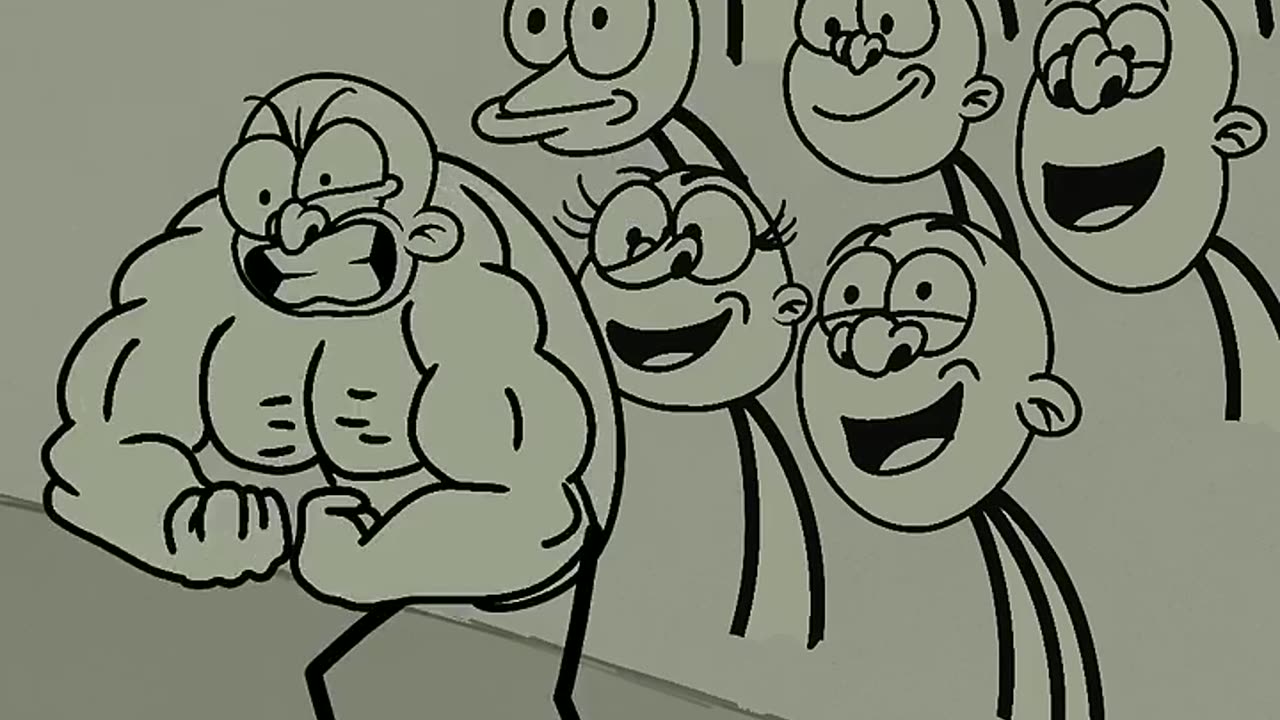 The body builder! 😀 (4k memes) #shorts