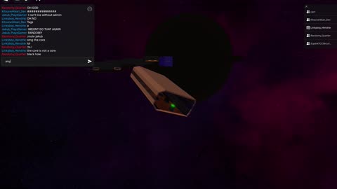 RandomTech Orbital Supercomputer Facility - Black hole event (4K)