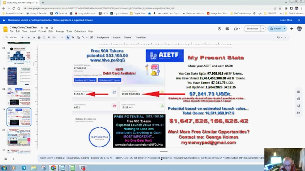 Chitty Chitty Chat Chat Webinar - (Update Webinar) 4th Nov 2025