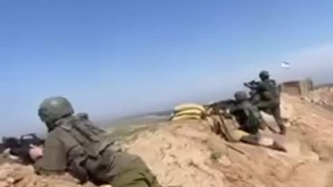 Israeli soldiers on the border of Gaza Strip celebrated the Day of the Jewish Missiles