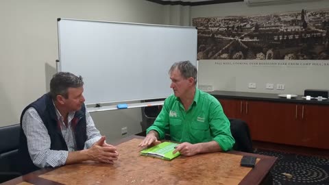 Farmer Wade interviewing Brett Hosking, President Victorian Farmers Federation - 16/7/2025