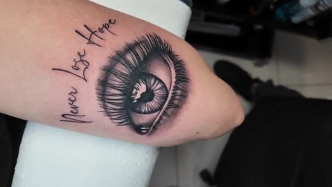 Therminal printer in action | EYE TATTOO