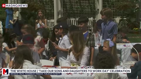 President Trump celebrates 'Take Our Sons and Daughters to Work Day' at The White House [LIVE]