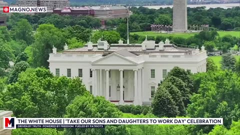 President Trump celebrates 'Take Our Sons and Daughters to Work Day' at The White House [LIVE]