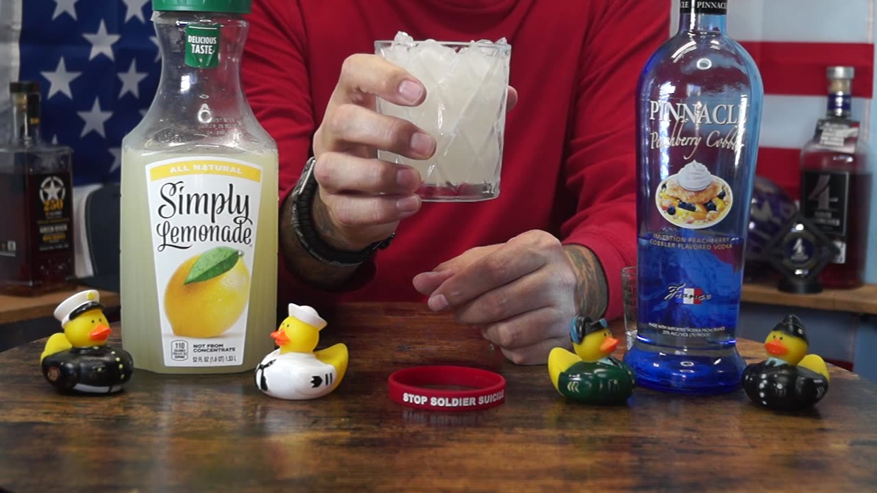 Frederick MacDonald - Pinnacle Peachberry Cobbler Vodka & Simply Lemonade