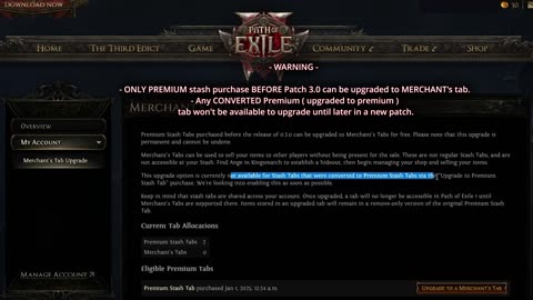 POE2│How to UPGRADE Your PREMIUM STASH to MERCHANT STASH - Full Guide 2025