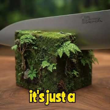 Grass Cube Holds A Secret World