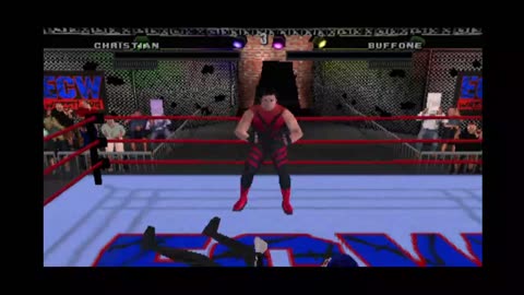 ECW HCR PS1 Career Mode Vampriss Christian continues After Suppa