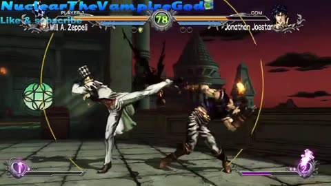 JJBA all star battle will a zeppeli vs Jonathan joestar