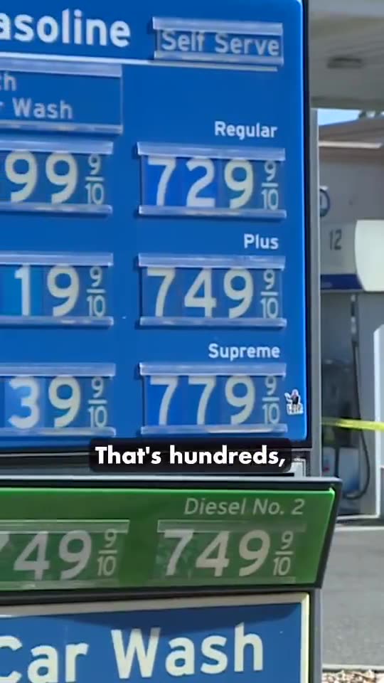 California Gas Prices Surpass The National Average Cost Due to Democrat Policies