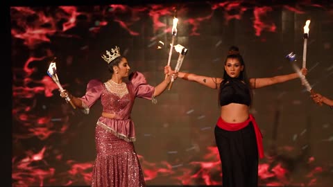 Fire fairy work