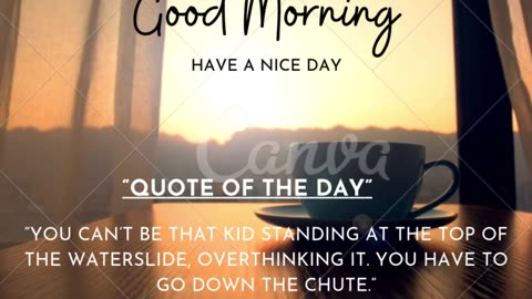 "QUOTE OF THE DAY"