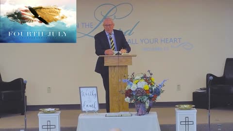 🇺🇸 INDEPENDENCE DAY Baptist Sermon! Happy 249th Birthday, America.