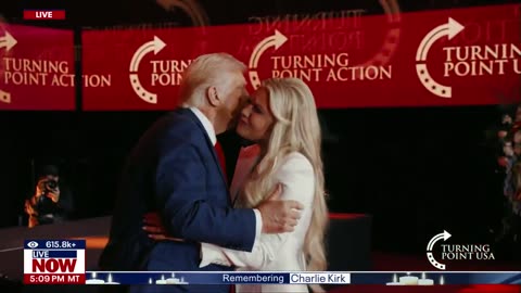 President Trump FULL REMARKS honors Charlie Kirk, speaks at memorial