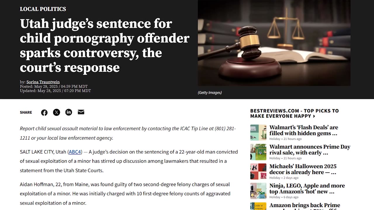 Do You Think This Utah Judge Should Step Down?