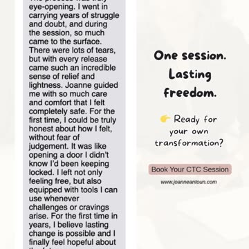 😫 From Struggle to Freedom in Just One Session ☝️ 🕊️⁣ #mentalhealththerapy