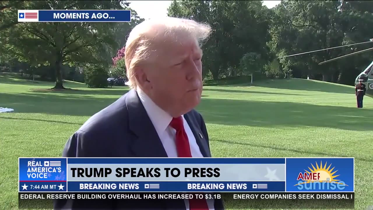 PRESIDENT TRUMP ON HOMELESS IN D.C.