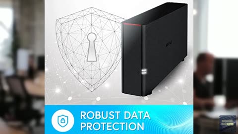 BUFFALO LinkStation 210 2TB 1-Bay NAS Network Attached Storage with HDD Hard Dri