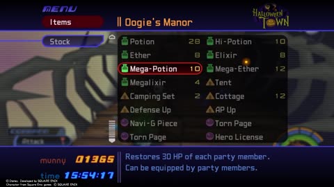 Kingdom Hearts Episode 18 Halloween Town