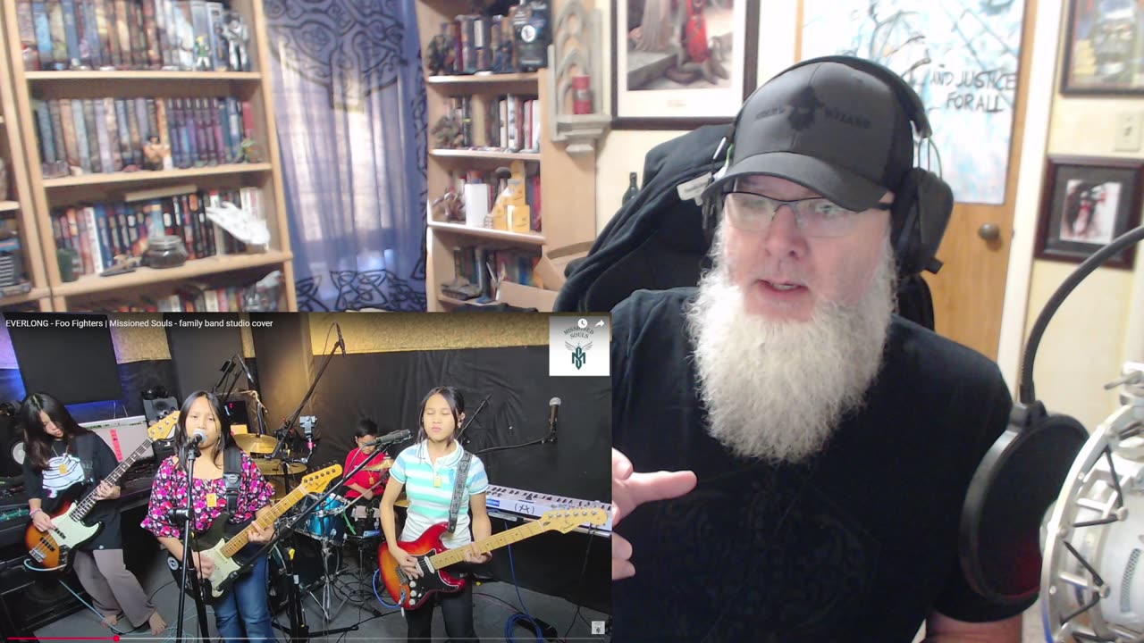 Reacting to Missioned Souls Covering Everlong from Foo Fighters