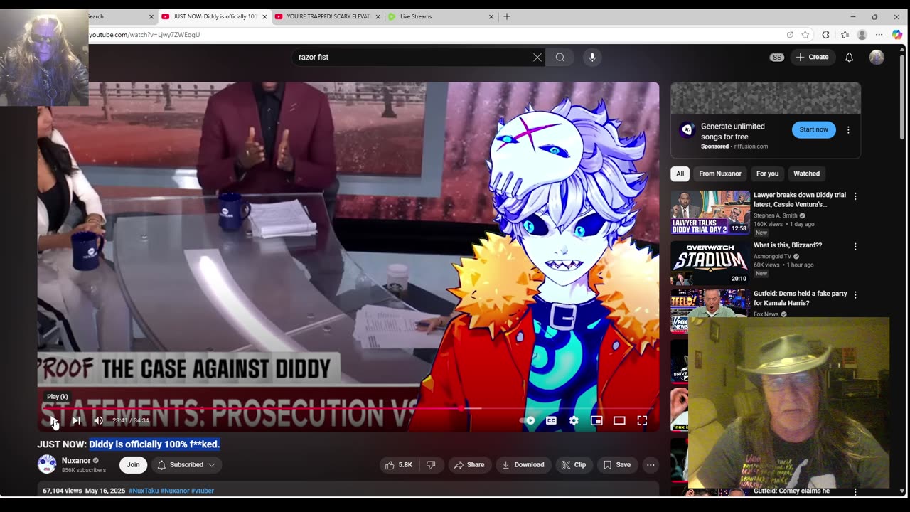 I react, Nuxnaor, Diddy is officially 100% f**ked.