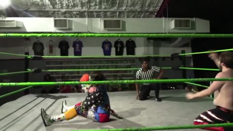 Isaac Taylor v.s. Super Pogo Monster Factory Pro Wrestling Birthday Party Action 5/17/25