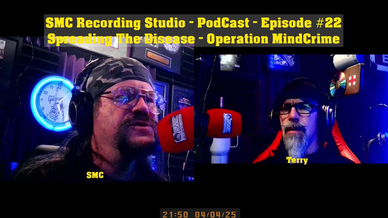 SMC Recording Studio - Podcast - Episode #22 - Spreading The Disease - Operation MindCrime