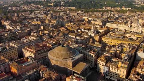 Breathtaking Aerial Views of Rome