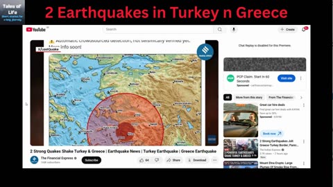 2 Earthquakes in Turkey n Greece