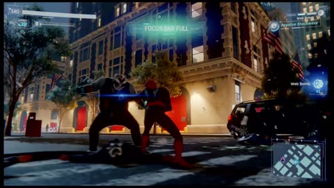 Spiderman PS4 Free Roam with Far From Home suit